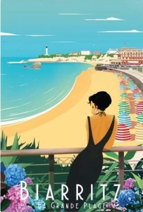 بياريتز Magnifique T3 - Grande Plage المظهر الخارجي الصورة